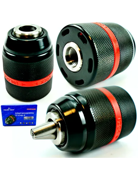 UCHWYT GŁOWICA DO WIERTARKI SAMOZACISKOWA METALOWA