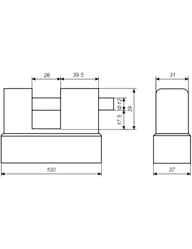 Kłódka trzpieniowa antywłamaniowa Levanto Pro C5 klasa 5