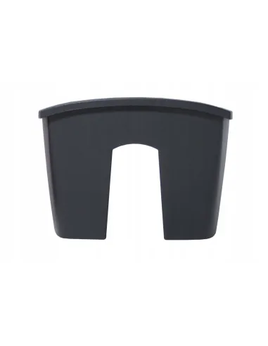 Doniczka skrzynka balkonowa na balustradę antracyt