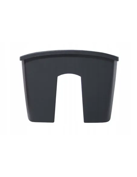 Doniczka skrzynka balkonowa na balustradę antracyt