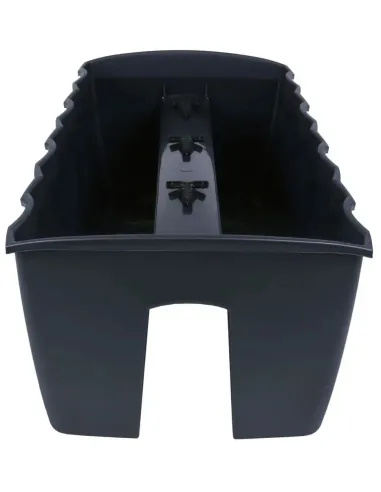 Doniczka skrzynka balkonowa na balustradę antracyt