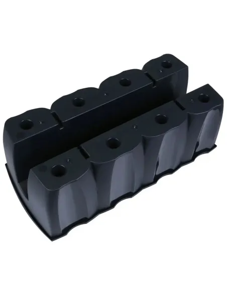 Doniczka skrzynka balkonowa na balustradę antracyt