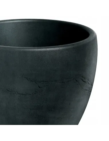 Donica ogrodowa 54 cm w kolorze węgiel – elegancka osłonka na taras, balkon