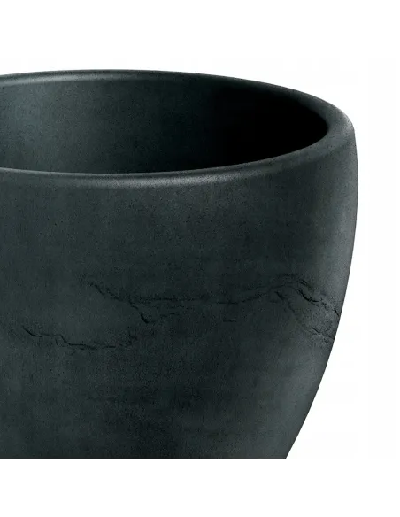 Donica ogrodowa 54 cm w kolorze węgiel – elegancka osłonka na taras, balkon