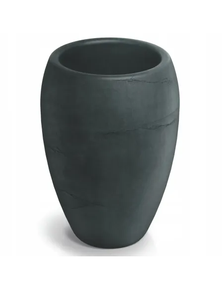 Donica ogrodowa 54 cm w kolorze węgiel – elegancka osłonka na taras, balkon