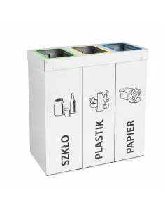 Kosz do segregacji DENEB 3x50L | 3-komorowy pojemnik