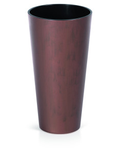 Doniczka tuba 25 cm  - stal kortenowska