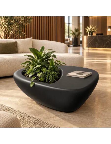 ORBIS 120 LEVANTO PRO – czarny – aranżacja w hotelowym lobby
