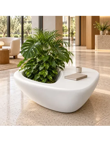 ORBIS 120 LEVANTO PRO – biały – aranżacja w hotelowym lobby