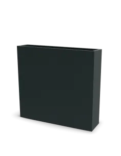 QUADRA SKRZYNKA HIGH SLIM 80 – donica ciemny grafit | LEVANTO PRO