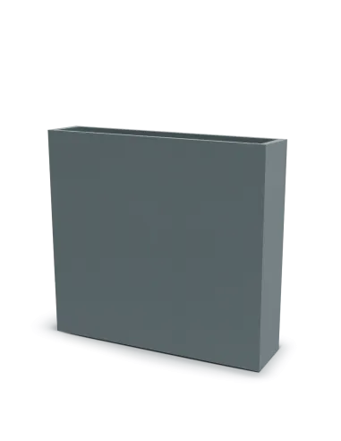 QUADRA SKRZYNKA HIGH SLIM 80 – donica szary beton | LEVANTO PRO