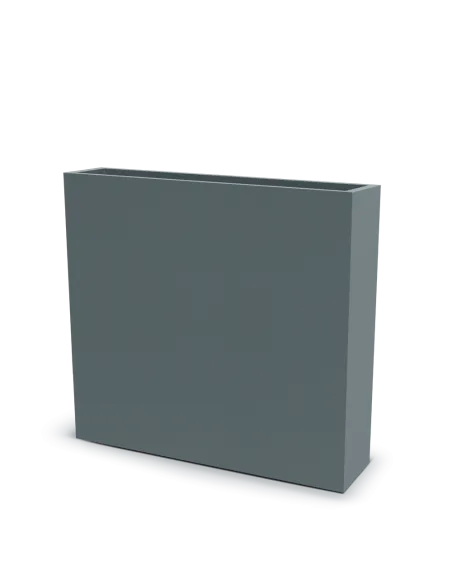 QUADRA SKRZYNKA HIGH SLIM 80 – donica szary beton | LEVANTO PRO