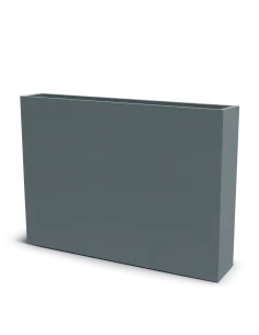 QUADRA SKRZYNKA HIGH SLIM 100 – donica szary beton | LEVANTO PRO