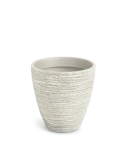 ALVEO ROUND FULL 60 – donica piaskowy | LEVANTO PRO