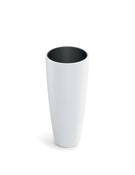 LUNEA ROUND SLIM 47 – donica biały | LEVANTO PRO