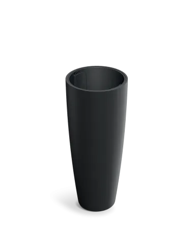 LUNEA ROUND SLIM 47 – donica czarny | LEVANTO PRO