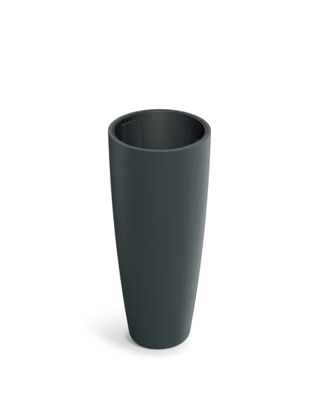 LUNEA ROUND SLIM 47 – donica grafitowy | LEVANTO PRO
