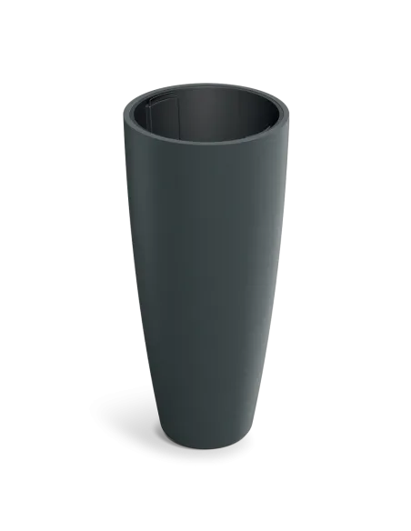 LUNEA ROUND SLIM 58 – donica grafitowy | LEVANTO PRO