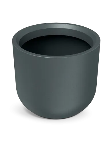 SOLARO ROUND HIGH FULL 60 – donica grafitowy | LEVANTO PRO