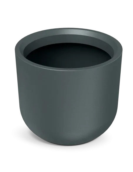 SOLARO ROUND HIGH FULL 60 – donica grafitowy | LEVANTO PRO