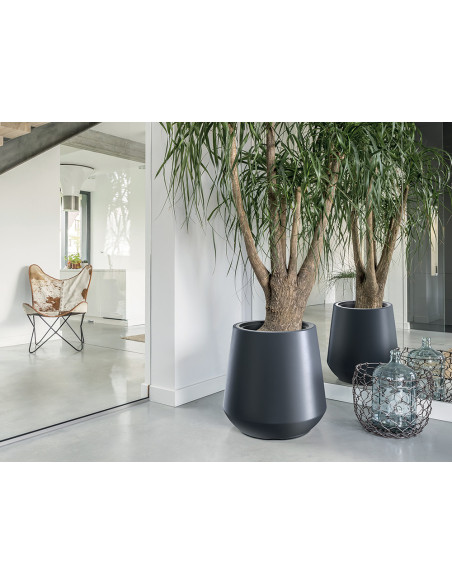 Doniczka z wkładem Hera 44 cm - antracyt