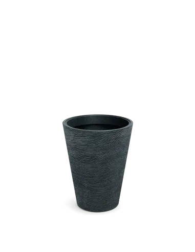 PORTICO ROUND MIDI FULL 48 – donica czarny granit | LEVANTO PRO