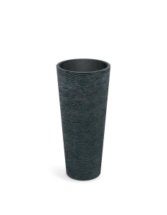 PORTICO ROUND SLIM FLEX 48 – donica czarny granit | LEVANTO PRO