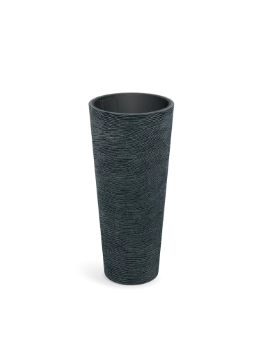 PORTICO ROUND SLIM FLEX 48 – donica czarny granit | LEVANTO PRO