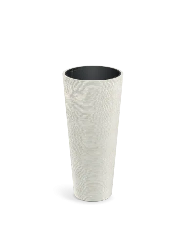 PORTICO ROUND SLIM FLEX 48 – donica piaskowy | LEVANTO PRO