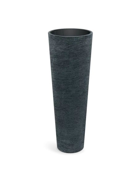 PORTICO ROUND HIGH SLIM 48 – donica czarny granit | LEVANTO PRO