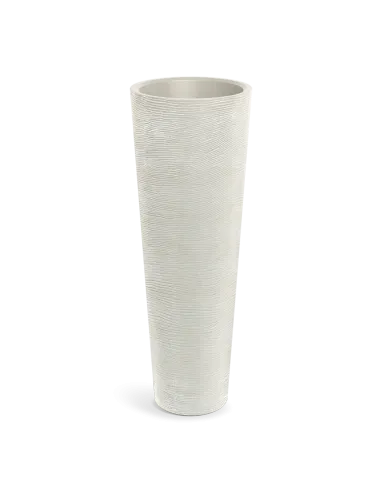 PORTICO ROUND HIGH SLIM 48 – donica piaskowy | LEVANTO PRO
