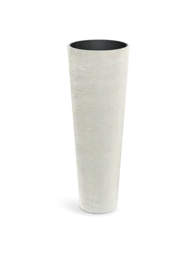 PORTICO ROUND HIGH SLIM FLEX 48 – donica piaskowy | LEVANTO PRO