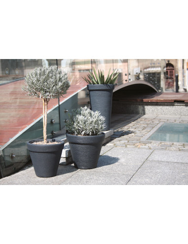 Duża klasyczna doniczka 45 CM  - cegła