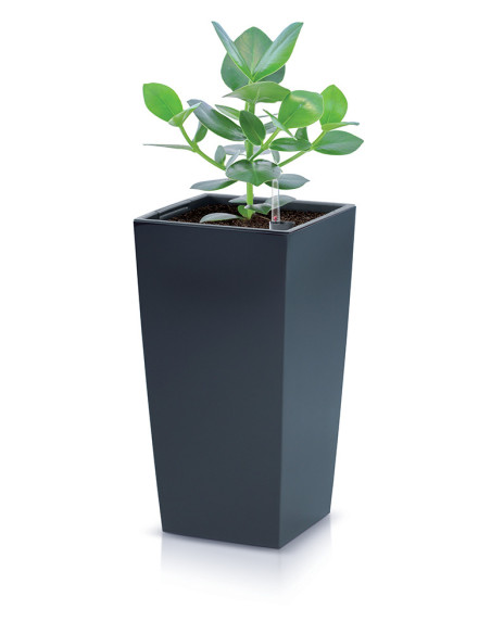 Doniczka donica skrzynka na kwiaty Uran 32,5 cm - antracytowa