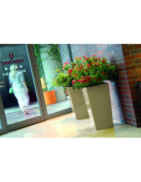 Doniczka donica skrzynka na kwiaty Uran 32,5 cm - antracytowa