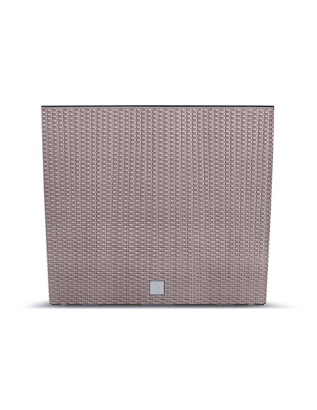 Donica wysoka skrzynka na kwiaty Ratio 58 cm - mocca