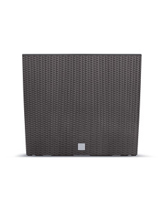 Donica wysoka skrzynka na kwiaty Ratio 58 cm - ciemny brąz 2