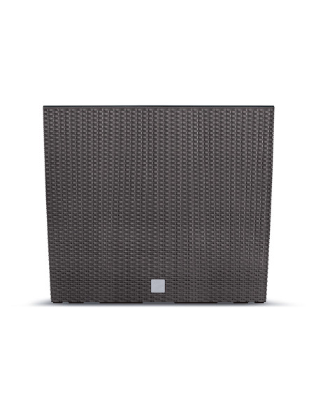 Donica wysoka skrzynka na kwiaty Ratio 58 cm - ciemny brąz