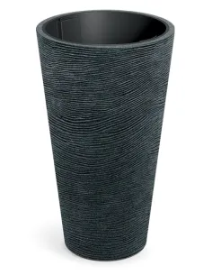 PORTICO ROUND SLIM FLEX 60 — czarny granit | LEVANTO PRO
