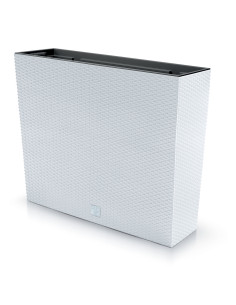 Donica wysoka skrzynka na kwiaty Ratio 58 cm - biała