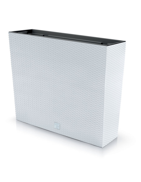 Donica wysoka skrzynka na kwiaty Ratio 58 cm - biała