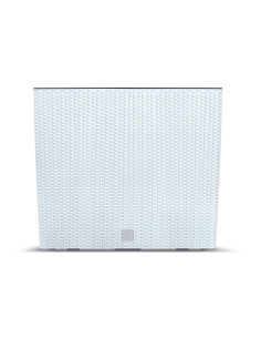 Donica wysoka skrzynka na kwiaty Ratio 58 cm - biała 2