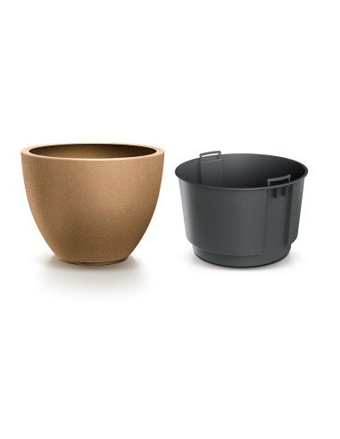 Doniczka okrągła z wkładem Hera 30cm