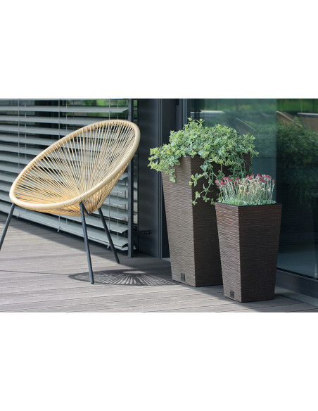 Wysoka doniczka Forum  66 cm - kawa