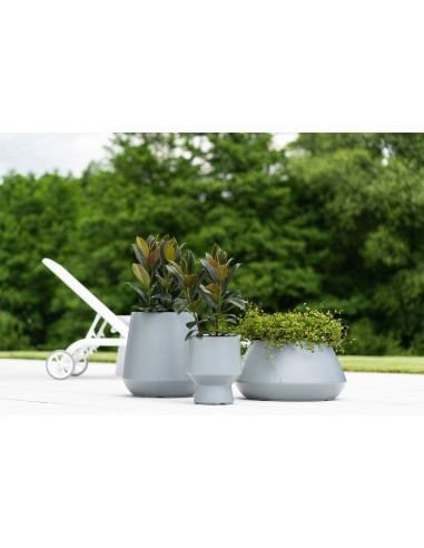 Doniczka z wkładem Hera 30 cm - antracyt