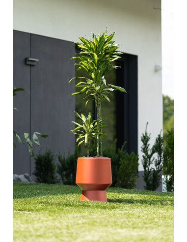 Doniczka z wkładem Hera 30 cm - antracyt