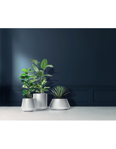 Doniczka z wkładem Hera 44 cm - antracyt