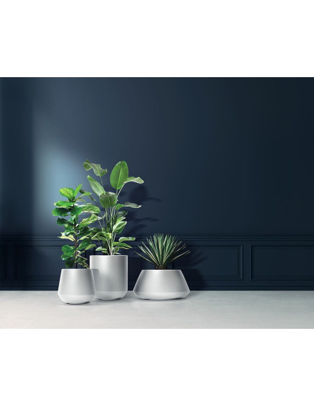 Doniczka z wkładem Hera 44 cm - antracyt