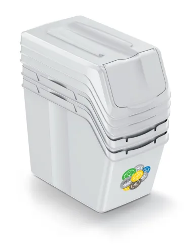 SORTIVO TOP 20 SET 3 3 × 20 l popielaty | LEVANTO PRO