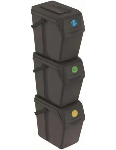 SORTIVO TOP 20 SET 3 3 × 20 l szary kamienny | LEVANTO PRO 2